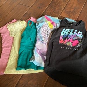 Girls shirts size 6/6x